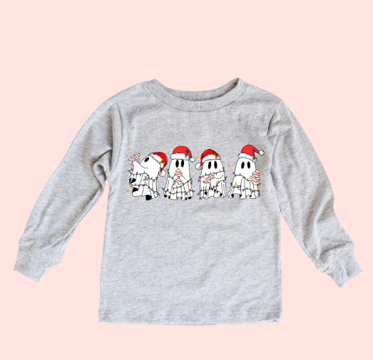 Christmas Ghost Long Sleeve